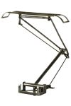 Sommerfeldt 802 - G - Einholmstromabnehmer - schwarz vernickelt